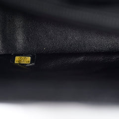 Chanel Maxi Single Flap Black Caviar SHW