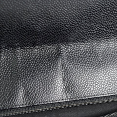 Chanel Maxi Single Flap Black Caviar SHW