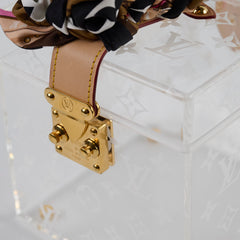 Louis Vuitton Clear Cosmetic Vanity
