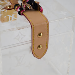 Louis Vuitton Clear Cosmetic Vanity