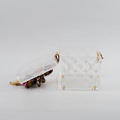 Louis Vuitton Clear Cosmetic Vanity