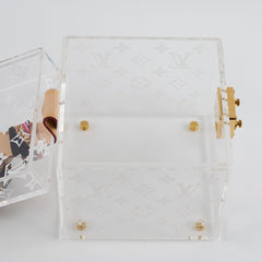 Louis Vuitton Clear Cosmetic Vanity