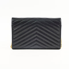 Saint Laurent Cassandre Envelope Wallet On Chain WOC