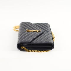 Saint Laurent Cassandre Envelope Wallet On Chain WOC