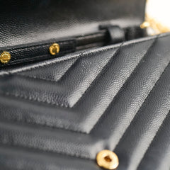 Saint Laurent Cassandre Envelope Wallet On Chain WOC