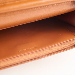 Chanel Wallet On Chain WOC Caviar Tan (microchip)