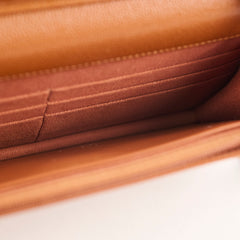 Chanel Wallet On Chain WOC Caviar Tan (microchip)