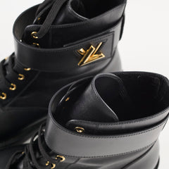 Louis Vuitton Women's Twist Boots Black Size 40
