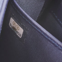 Chanel classic Long Wallet Caviar Navy