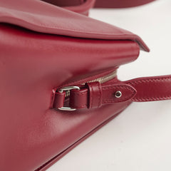 Saint Laurent Leather Tote Bag Red