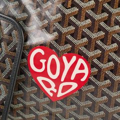 Goyard Saint Louis Tote PM Black with customisation