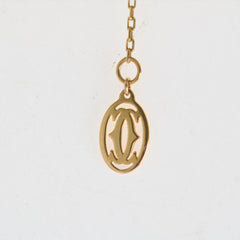 Cartier D'Amour Pink Saphire Necklace Pink Gold