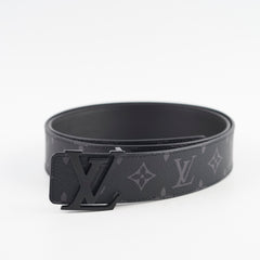 Louis Vuitton Monogram Matte Black Belt