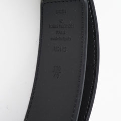Louis Vuitton Monogram Matte Black Belt