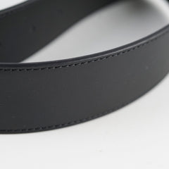 Louis Vuitton Monogram Matte Black Belt