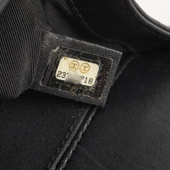 Chanel Old Medium Boy Bag Lambskin Black