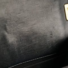Chanel Old Medium Boy Bag Lambskin Black