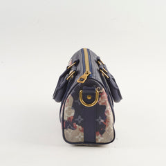 Louis Vuitton Keepall 25 Bandouliere Ink Blue Micorchip