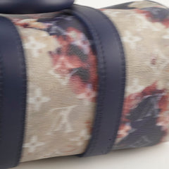 Louis Vuitton Keepall 25 Bandouliere Ink Blue Micorchip