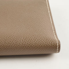 Hermes Bearn Long Wallet Etoupe Epsom 2017