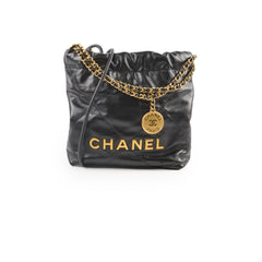 Chanel Mini 22 Black (microchip)