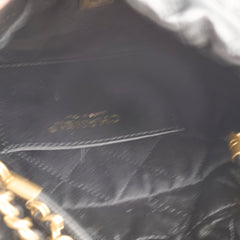 Chanel Mini 22 Black (microchip)