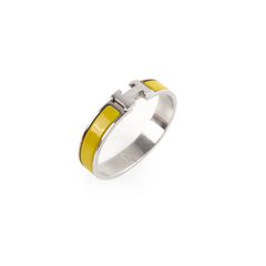 Hermes Clic H Bracelet Yellow PM