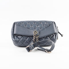 Chanel Street CC Waist Bag Dark Grey