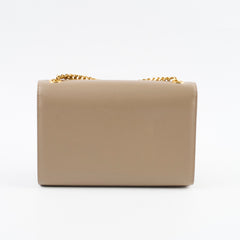 Saint Laurent Small Kate Tassel Dark Beige