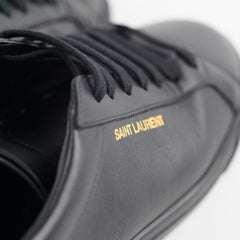 Saint Laurent Court Classic SL/10 Sneakers Black size 39