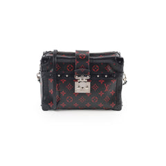 Louis Vuitton Petite Malle Soft Trunk Black/Red
