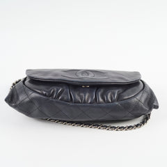 Chanel Half Moon Crossbody Bag Black