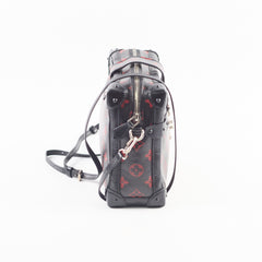 Louis Vuitton Petite Malle Soft Trunk Black/Red