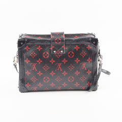 Louis Vuitton Petite Malle Soft Trunk Black/Red