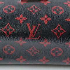 Louis Vuitton Petite Malle Soft Trunk Black/Red