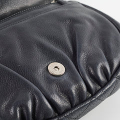Chanel Half Moon Crossbody Bag Black