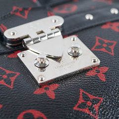 Louis Vuitton Petite Malle Soft Trunk Black/Red