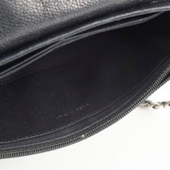 Chanel Half Moon Crossbody Bag Black