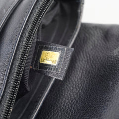 Chanel Half Moon Crossbody Bag Black