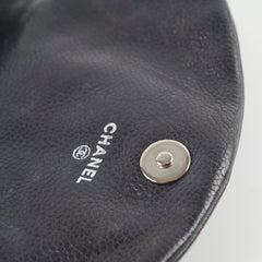 Chanel Half Moon Crossbody Bag Black