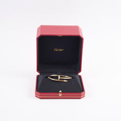 Cartier Juste Un Clou JUC Diamonds Pink Gold Size 16 Bracelet