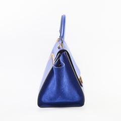 Celine Small Trapeze Bag Blue