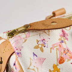 Louis Vuitton Speedy 35 Watercolour White