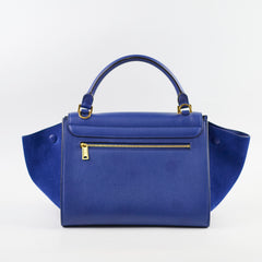 Celine Small Trapeze Bag Blue