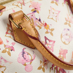Louis Vuitton Speedy 35 Watercolour White