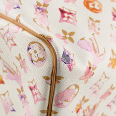 Louis Vuitton Speedy 35 Watercolour White