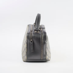 Chanel 15B Trendy CC Bowling Bag Silver/Gold Series 21