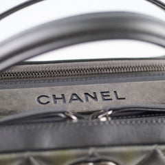 Chanel 15B Trendy CC Bowling Bag Silver/Gold Series 21