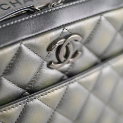 Chanel 15B Trendy CC Bowling Bag Silver/Gold Series 21