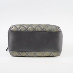 Chanel 15B Trendy CC Bowling Bag Silver/Gold Series 21